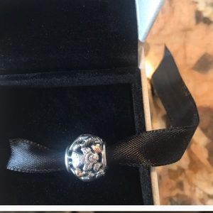 Pandora Family Forever charm SS/14kt. NEW